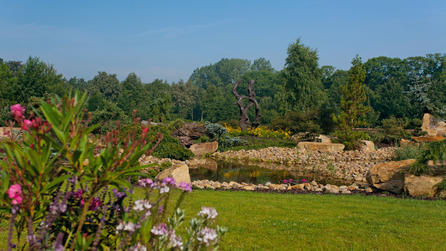 2.8 Der Traum von der Ferne wird Wirklichkeit - Prärie-Landschaftsgarten in Varsseveld (NL)